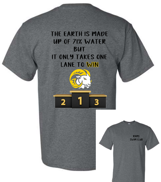 SEP RAMS ONE LANE Tee/Hoodie/Crew (Adult and Youth Sizes!)