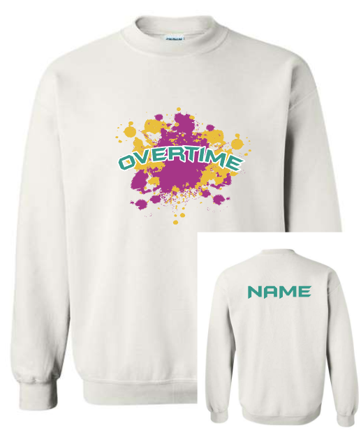 Overtime Basketball Color Splat New colors (YOUTH)