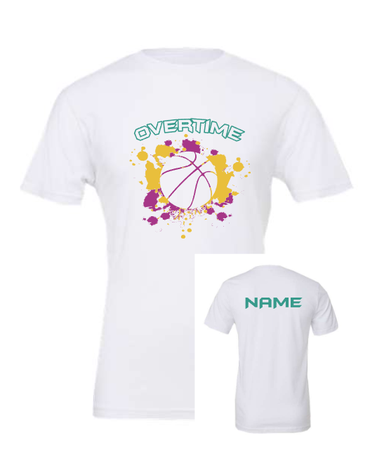 Overtime Bball Color Splat New colors (YOUTH)