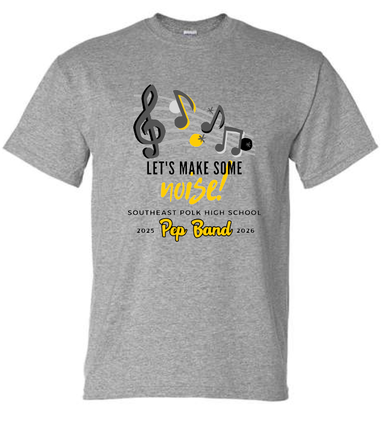 Pep Band SEP Marching RAMS Tee 25-26 (Adult and Youth Sizes)