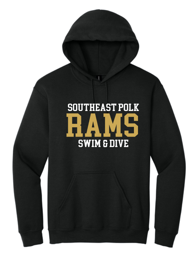 SEP Girls Swim and Dive RAM Hoodie/CrewNeck Sweatshirts