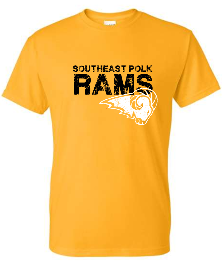 SEP Distressed RAMS TEE (Adult and Youth) – 515 Creative Designs