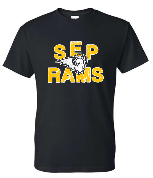 SEP rams cutout TEE (Adult and Youth) – 515 Creative Designs