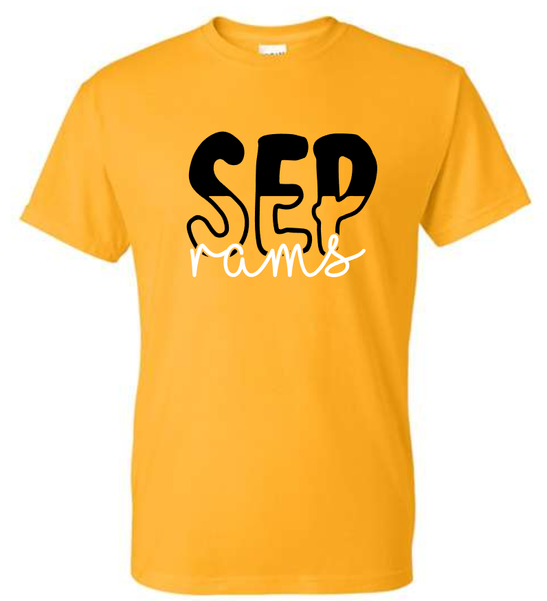 SEP Rams Bubble TEE (Adult and Youth) – 515 Creative Designs