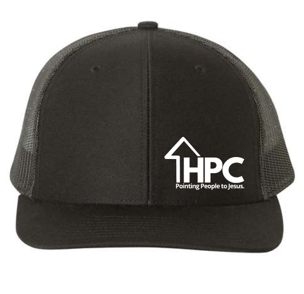 HPC  6 panel Trucker Hat (Adjustable) 2 options