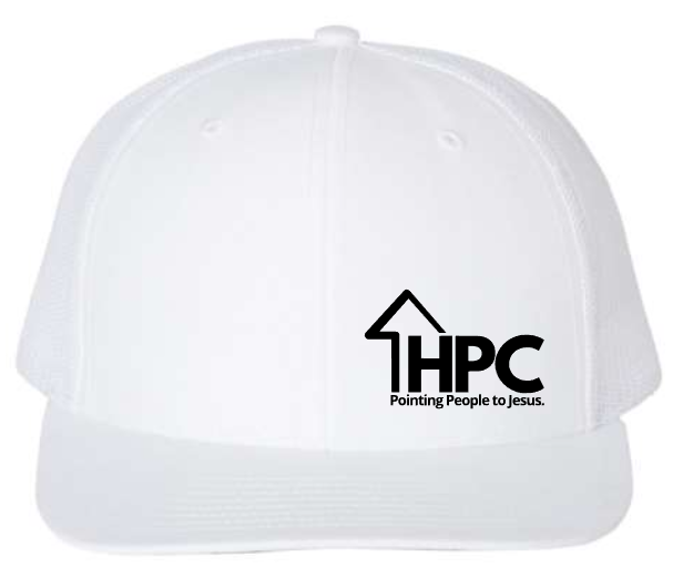 HPC  6 panel Trucker Hat (Adjustable) 2 options