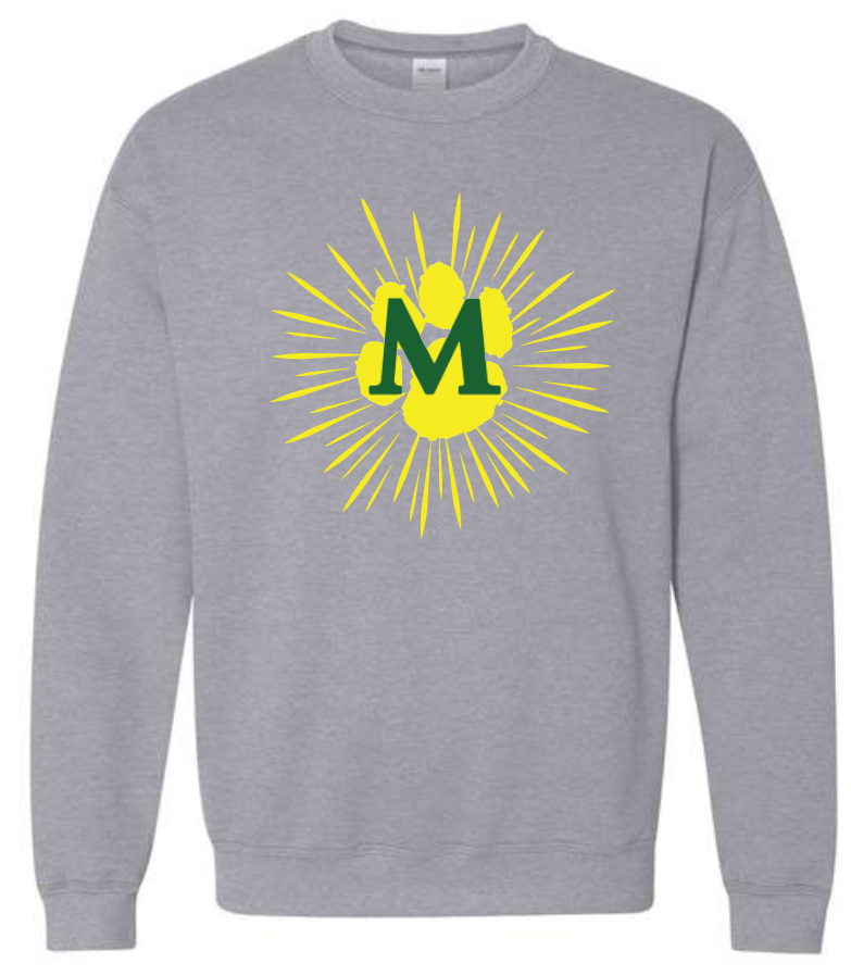 Monroe Elementary- CrewNeck and Hoodie Sweatshirts (YOUTH Sizes)
