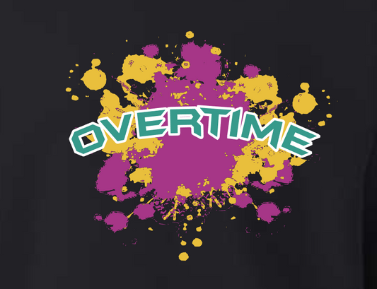 Overtime Basketball Color Splat New Colors (Adult)