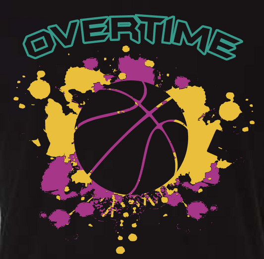 Overtime Basketball with ball New colors (Adult)