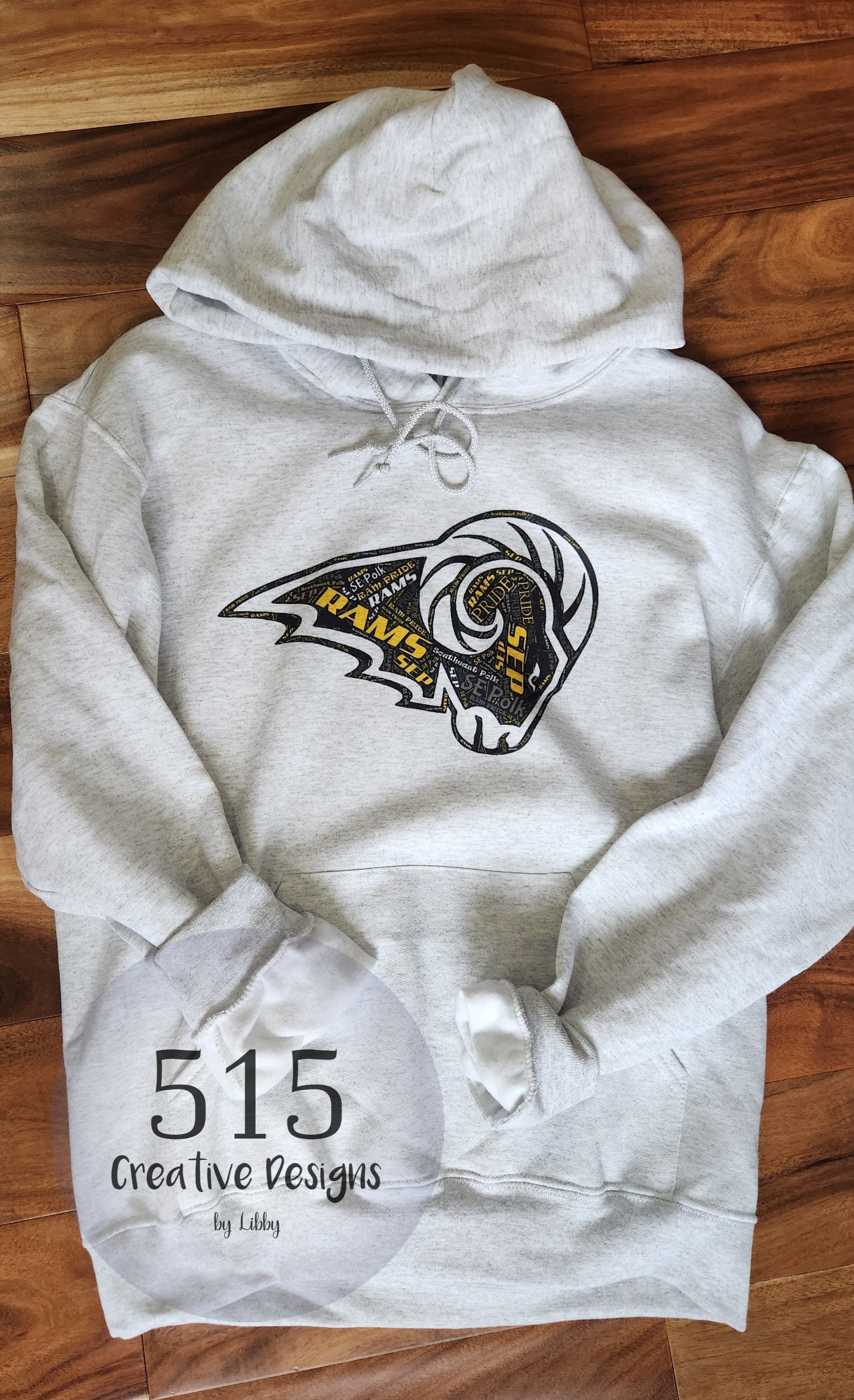 SEP RAM Word Logo Crew/hoodie/tee (Adult and Youth) – 515 Creative Designs