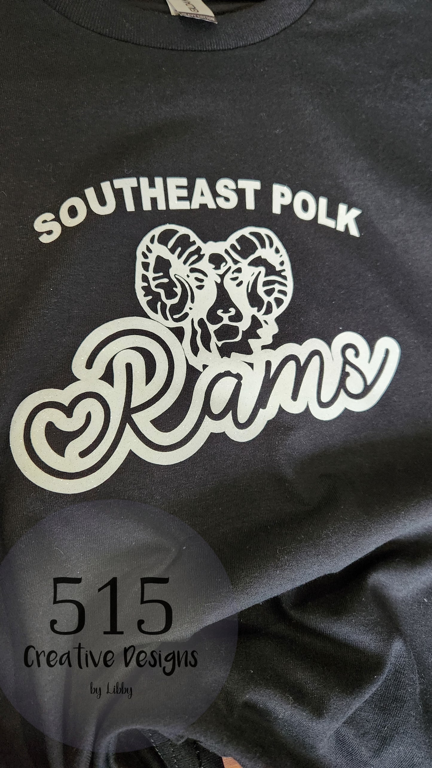 SEP Vintage Ram cutout Crew/hoodie/tee (Adult and Youth)