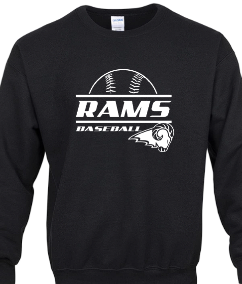 SEP Rams BaseBall Tee/Crew/hoodie (Adult and Youth)