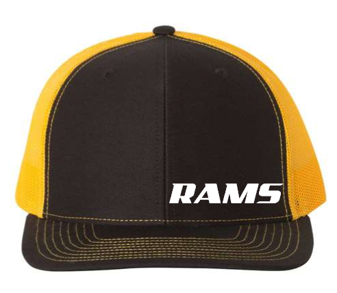 SEP RAMS Trucker Hat black and gold