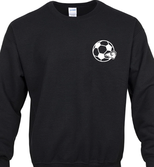 SEP RAMS Soccer Ball front Tee/Crew/hoodie (Adult and Youth)
